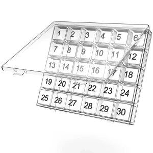 1 PCS Monthly Pill Organizer